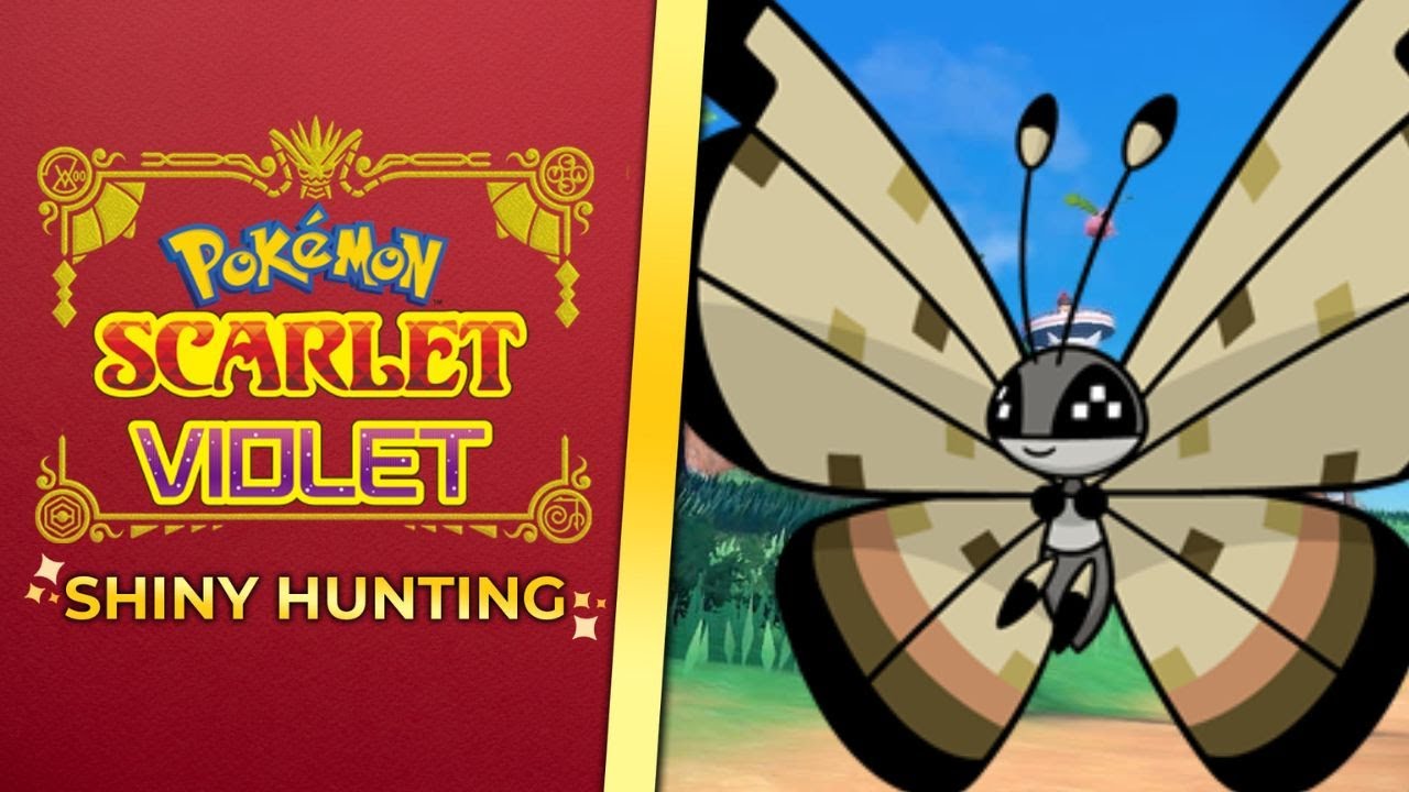 Shiny Darude Sandstorm Vivillon Hunt! // Pokémon Scarlet and Violet