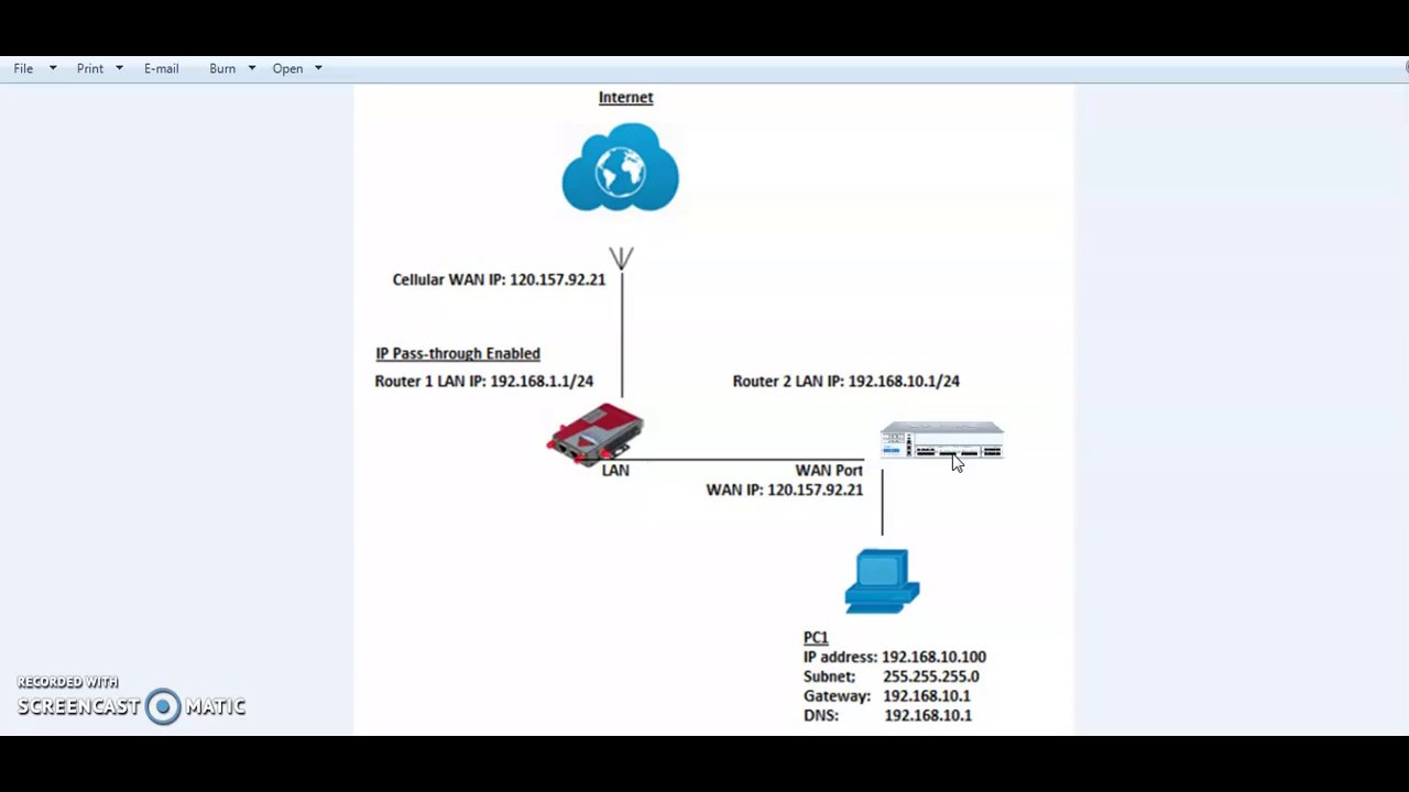 How to configure IP Pass through on the Comset CM685V and CM820V router ...