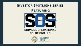 Investor Spotlight Series Featuring Shimmel Operational Solutions, LLC.