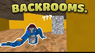 Playing Gorilla Tag Monke Blocks Backrooms