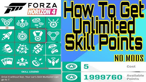 How to get Unlimited Skill Points (working 2021) Best Skill Point Farming Method - Forza Horizon 4