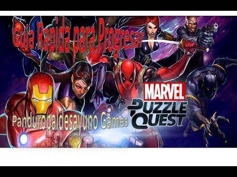 Guia Rapida para Progresar || Marvel Puzzle Quest