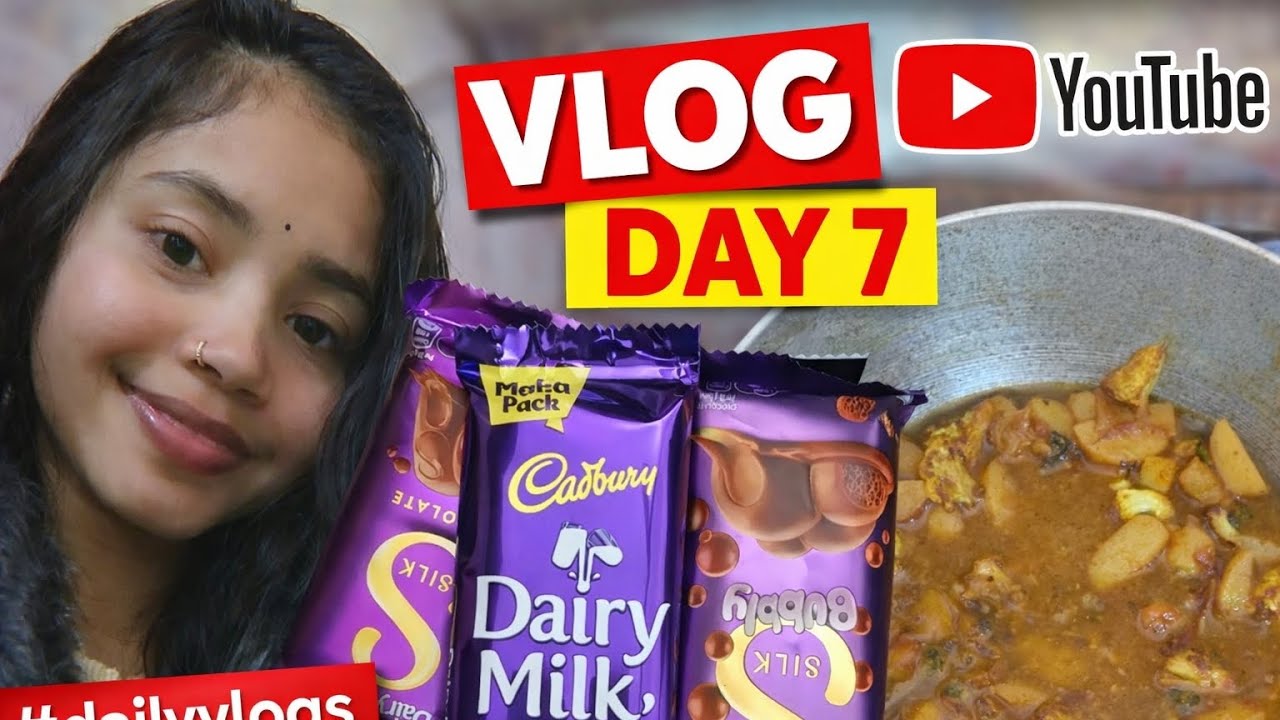 Learning Chocolate Daily Routine Day 7 Daily Vlog | Chocolate 🍫, Cooking 🍲 & Simple Life | Daily Routine ...