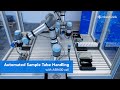 Automated sample tube handling with ai robotics  sorting cell asr600