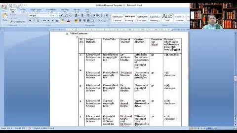 VIDEO 2- MOOCs Proposal