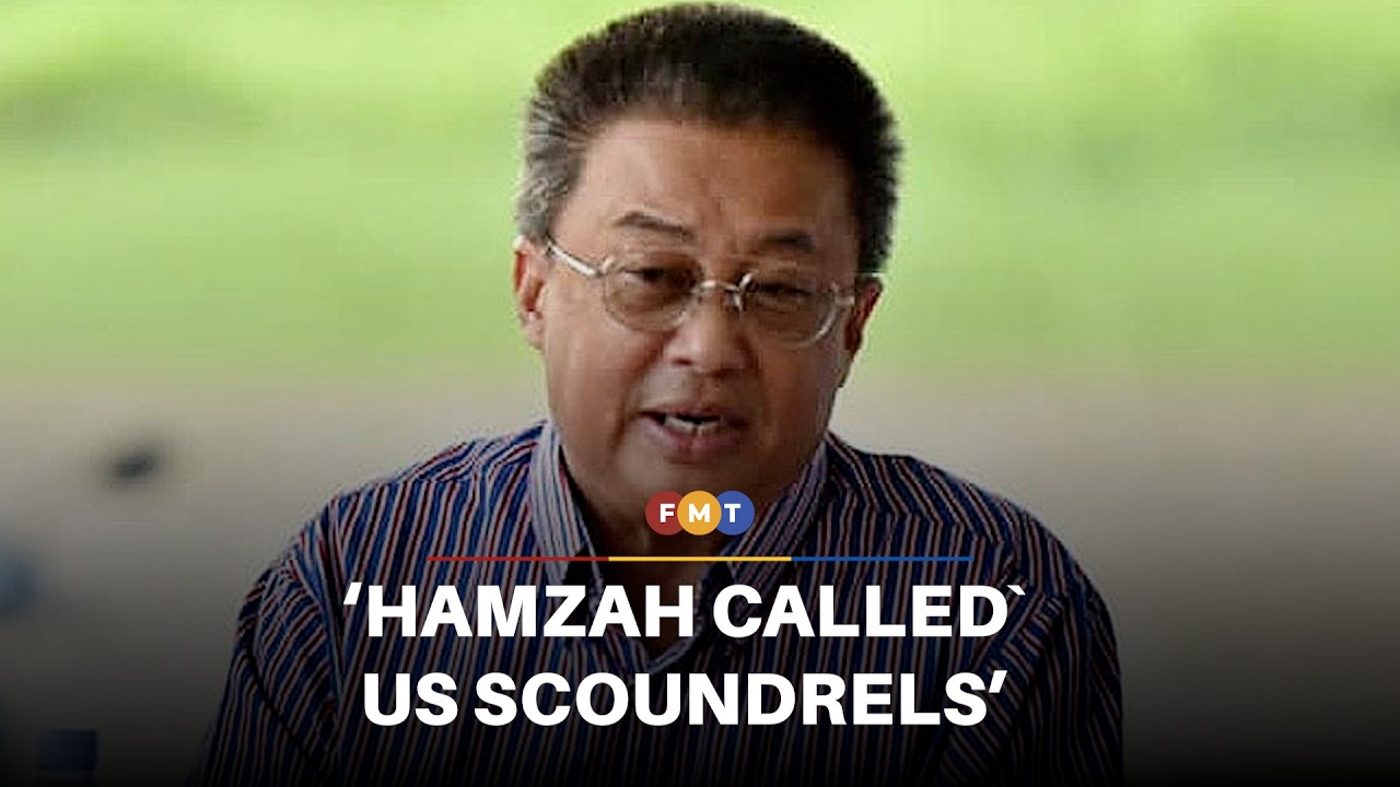 Furious Hamzah called us scoundrels, says rebel MP