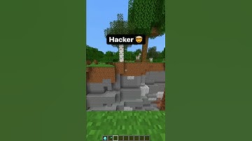 Noob vs Pro vs Hacker Secret Base  || #short #youtubeshorts #minecraft