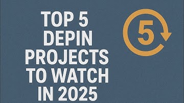 Top 5 DePIN Projects to Watch in 2025 — Real-World Crypto Winners