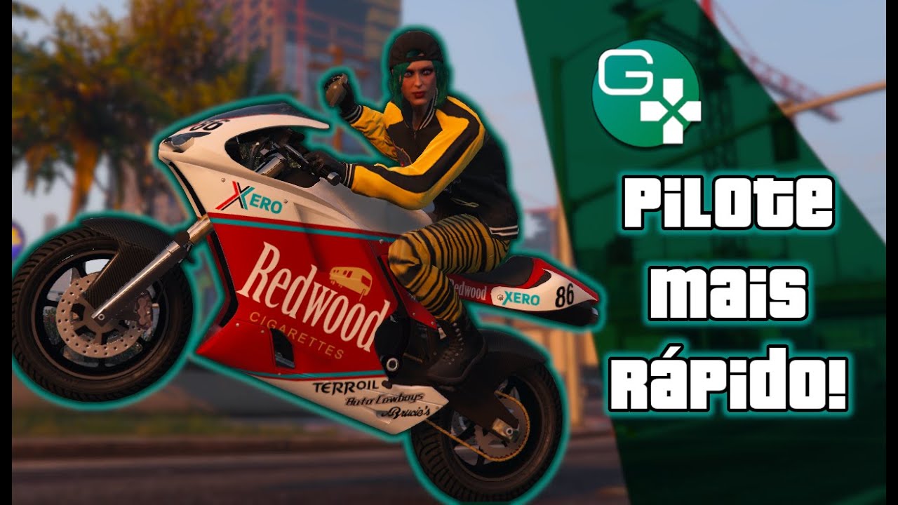 Jogue Dirigindo motos de estilo GTA V gratuitamente sem downloads