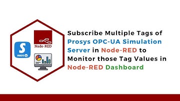 006 | How to Subscribe Multiple  OPCUA Tags in Node-RED for Dashboard Monitoring | IoT | IIoT |