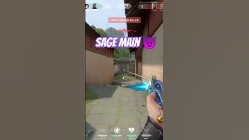 The SAGE main in your team 😳 | sage main | Sage | valorant #valorant #valorantclips #shorts
