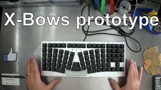 The X-Bows - A prototype butterfly-linear Mechanical keyboard review