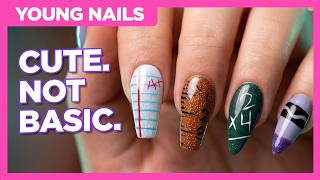 Back-to-School Nails That Aren’t Basic | Cat Eye Gel Polish Designs