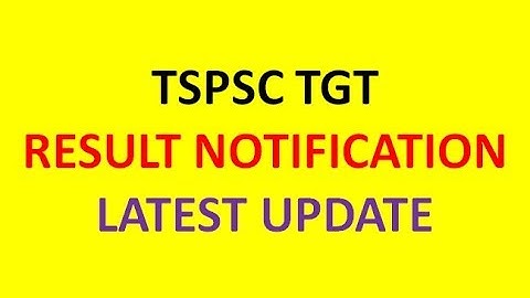 TSPSC TGT | SELECTED CANDIDATES LIST | LATEST UPDATE | TSPSC TGT PHYSICAL SCIENCE IN REIS