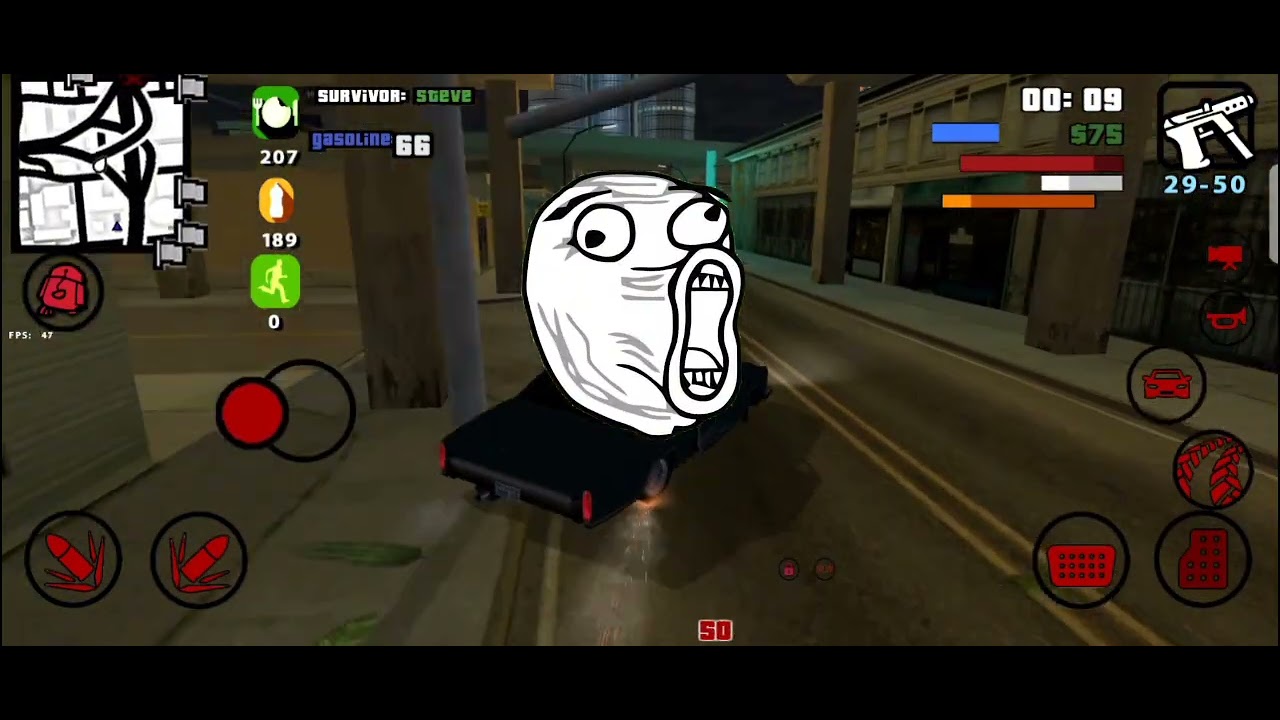 GTA SA LEFT 4 DEAD MOD (GAMEPLAY) ZOMBIE MOD - | #1