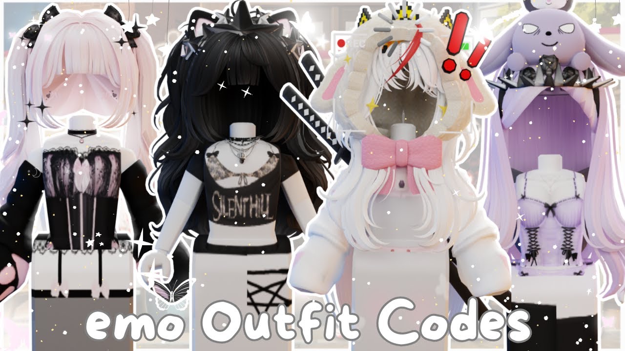 ﾟ✧*:・ﾟ✧  Emo roblox avatar, Roblox animation, Roblox emo outfits