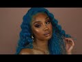 Aqua Blue Hair Tutorial | Hershow Hair Co. | MakeupTiffanyJ
