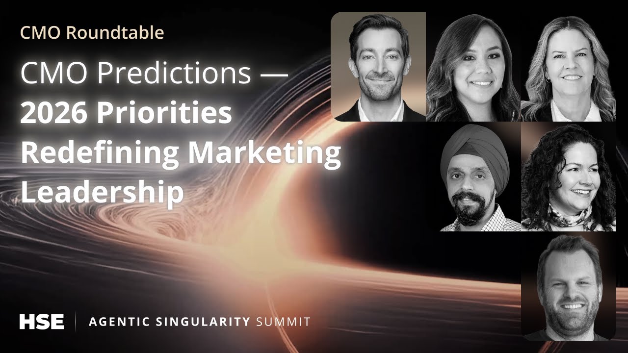 CMO Predictions — 2026 Priorities Redefining Marketing Leadership - YouTube