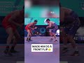Alp Begenjov made his opponent hit a front flip at U20 Worlds 🙃