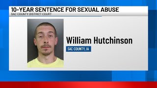 Sac County man sentenced to 10 years in prison for sexually abusing a child