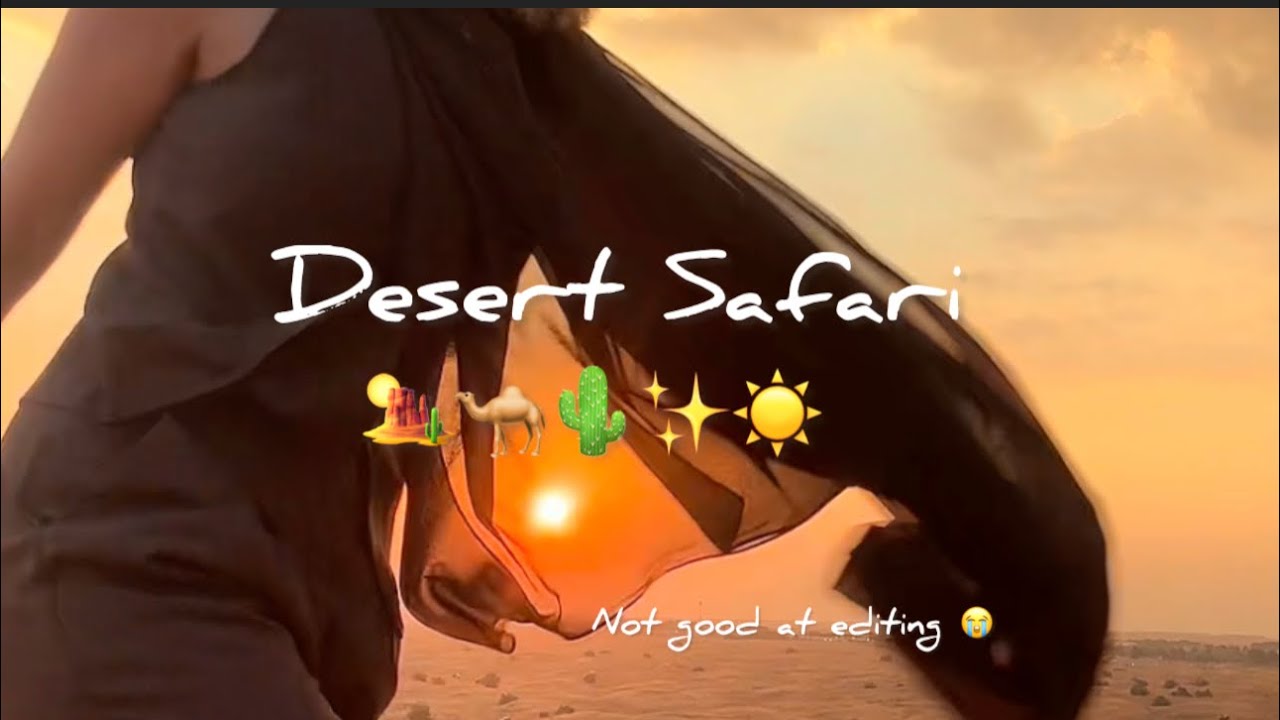 Dubai desert life is beautiful🌵🏜️🐪✨♥️🫶