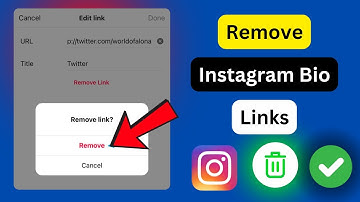 How To Remove Link From Instagram Bio - Quick Guide