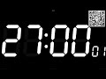 27 Minute Countdown ⏳ | Beep Alarm at the End | for Studying, Reading & Work