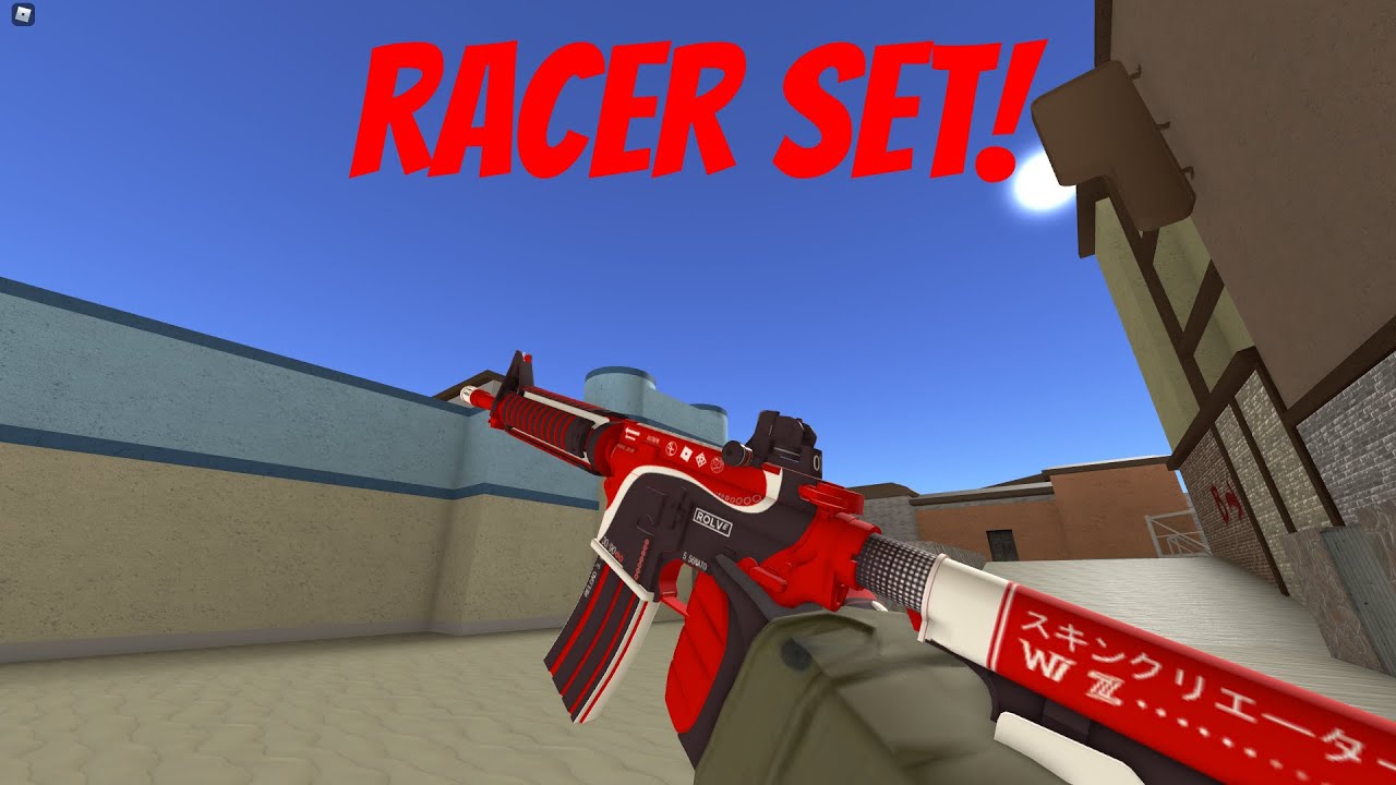 Using the Racer set in Counter Blox!