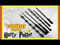 DIY COMO HACER VARITAS DE HARRY POTTER (FÁCIL Y RÁPIDO) | CREATIVA OFFICIAL™ ⚡️✂️🎨