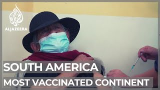 Coronavirus pandemic: Latin America becomes the most vaccinated continent