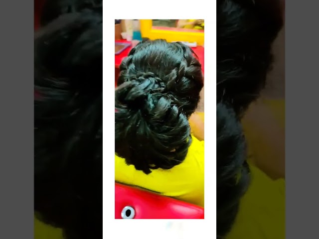 party wear hair style #tranding hair style #short #viral #sakshi makover