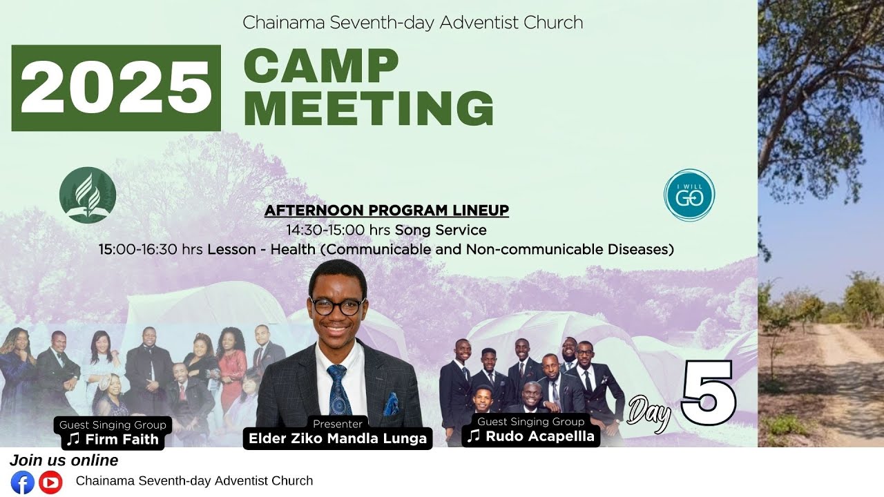 | 2025 Streamview Camp Meeting - Day 5 | Afternoon Service | 21 August ...