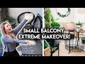 EXTREME BALCONY MAKEOVER! **TRANSFORMATION**