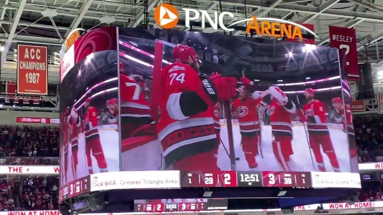 Canes clinch series in dramatic fashion, with 3-2 OT win vs. Devils - ABC11  Raleigh-Durham