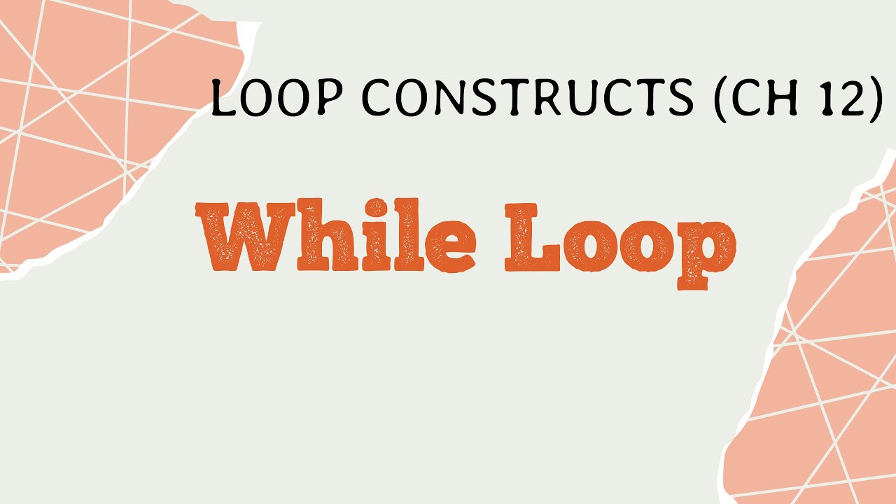 While Loop in C | Ch # 12|Lec # 1| Computer Science |Class 12| - YouTube