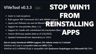How to Stop Windows 11 From Reinstalling Default Apps After Update