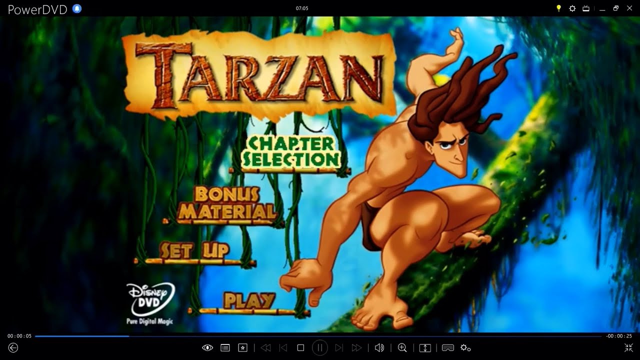 DCI☆DVD☆2000 Opening To Tarzan 2000 DVD (Reversed Version) - YouTube