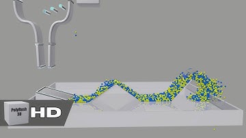 Softbody Simulation – Soft vs Rigid – Blue/Yellow – Impact & Physics - V94
