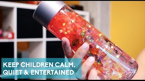 How to Make a Glitter Calm Down Jar