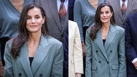 Queen Letizia Stuns in Tribute to Fashion Icon Mango's Founder