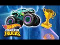 @Hot Wheels | CRAZIEST CHALLENGES FROM MONSTER TRUCKS ISLAND 🏆🏝️