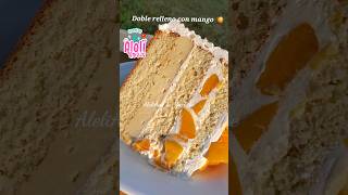 pastel 3 leches con mango natural 🥭 (receta ya disponible)