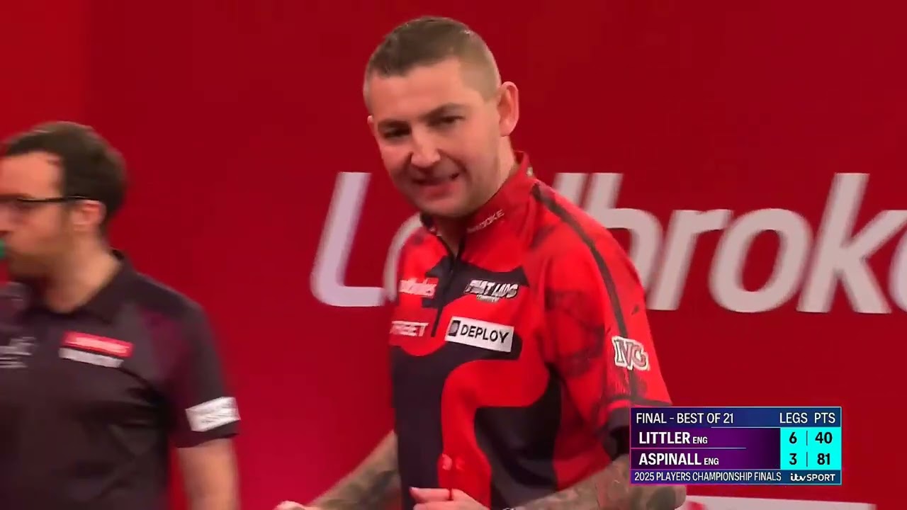LUKE LITTLER V NATHAN ASPINALL HIGHLIGHTS 2025 LADBROKES PLAYERS CHAMPIONSHIP FINAL MINEHEAD DARTS
