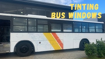 House Bus Conversion. Ep 3 Window Tinting