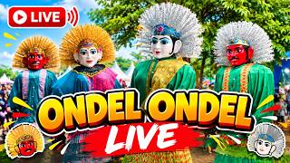 Download lagu ONDEL ONDEL BETAWI LIVE 🔴 | Pertunjukan Budaya Betawi Jakarta | Ondel-Ondel Jakarta