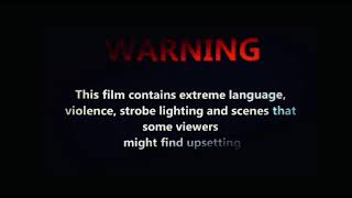 Warning/ Disclaimer test footage version 2