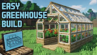 The Perfect Small Greenhouse for Minecraft Survival! screenshot 2