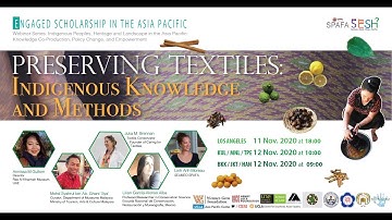 Preserving Textiles: Indigenous Knowledge and Methods