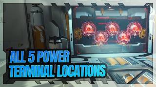 All 5 Power Terminal Locations, Restore Power to the Lunar Base - Pragmata