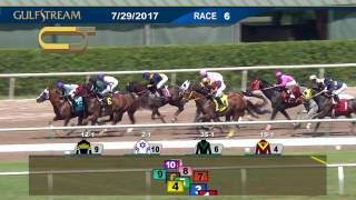 Gulfstream Park Carrera 6 - 29 de Julio 2017